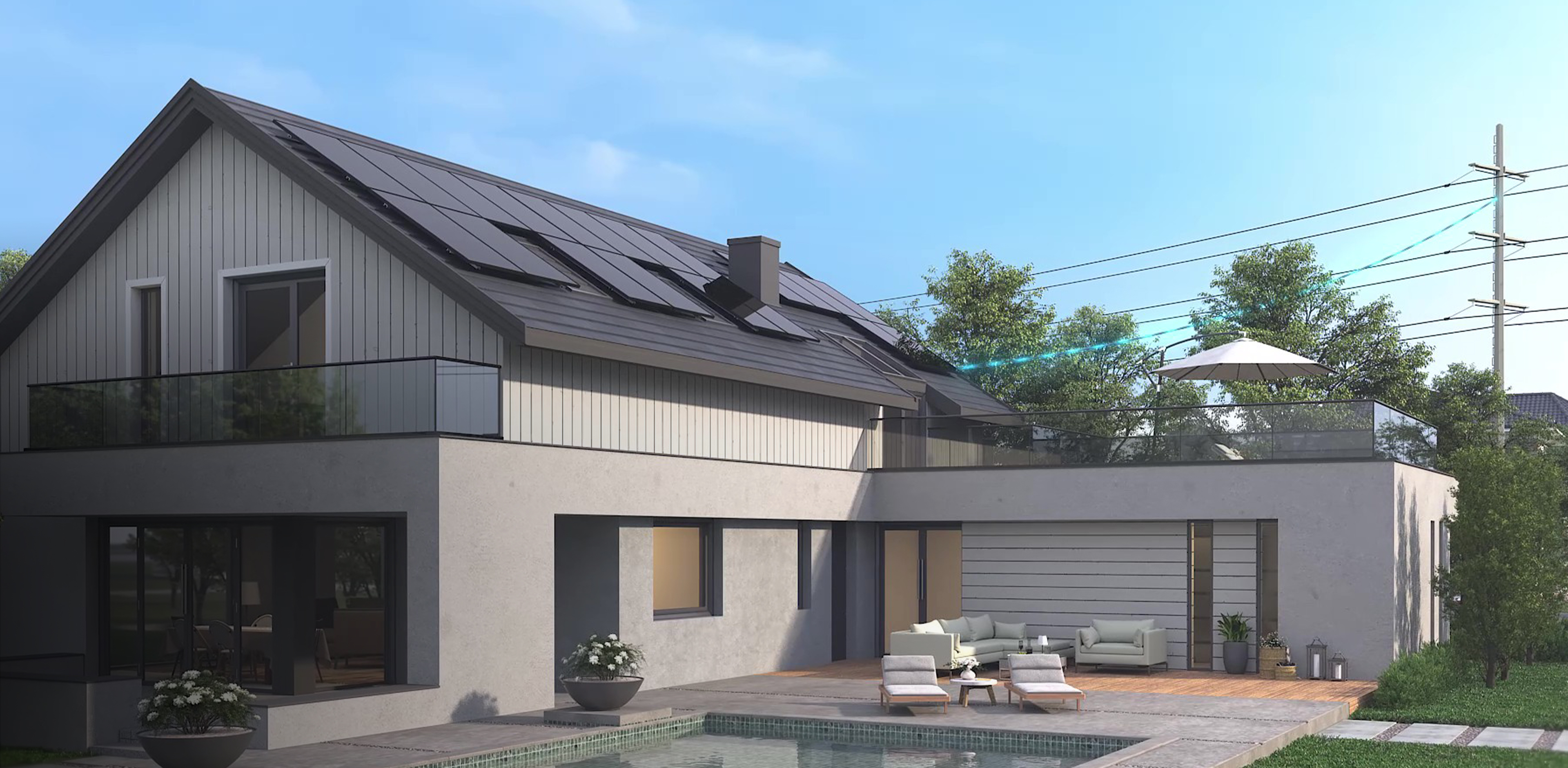 Microinverter battery storage for maximized solar output