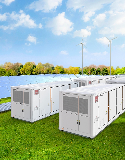Solax utility-scale solar and battery storage system for grid integration