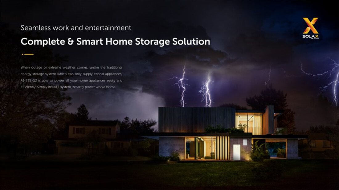 SolaX Unveils Its New Home Storage System For The American Market &ndash; A1-ESS G2